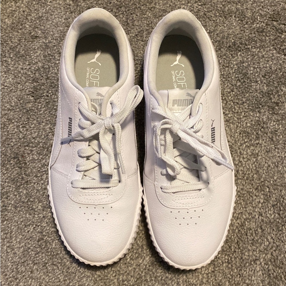 Puma Women’s White Platform Shoe